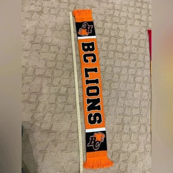 BC Lions CFL Football Scarf - Picture 4 of 6